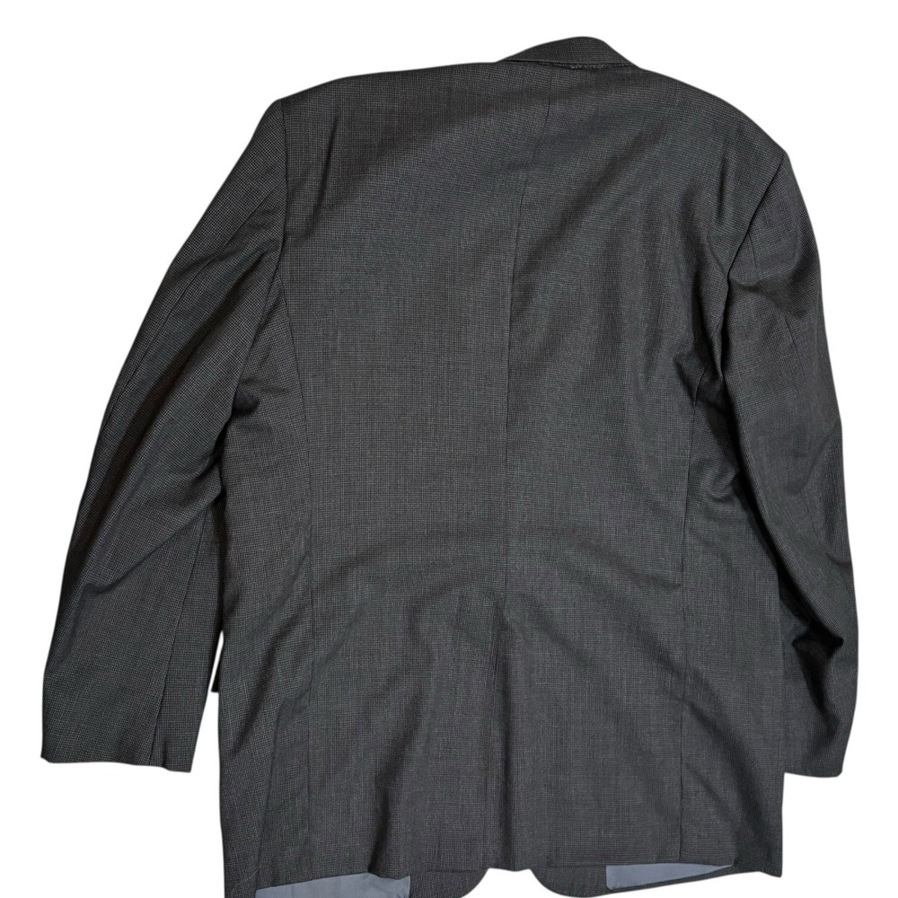 Brooks Brothers Makers Brooksease VTG Herringbone Wool Sz 46L Blazer Sport Coat - Picture 7 of 11